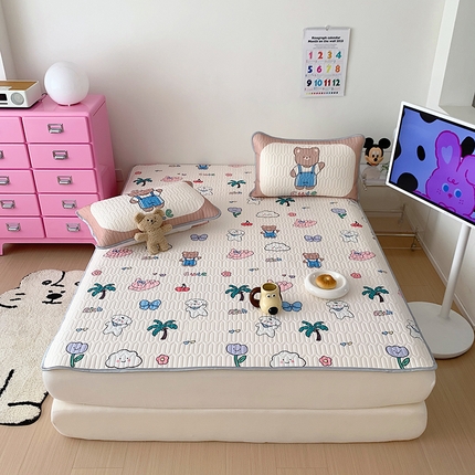 91家纺网 家纺一手货源 找家纺 （总）美乐迪家纺 2023新款A类凉感丝乳胶凉席