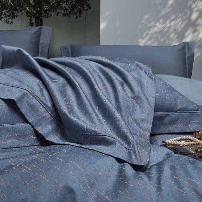 91家纺网 家纺一手货源 找家纺 （总）OL家纺 2023新款轻奢风100支双股色织大提花床单款四件套