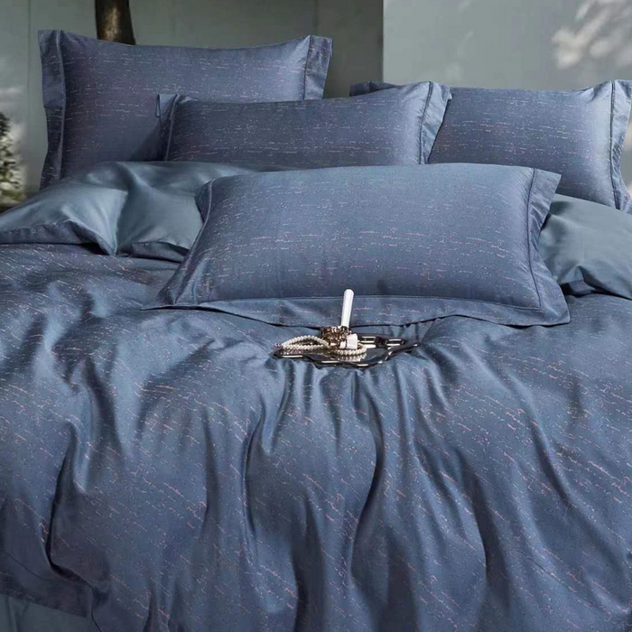 91家纺网 家纺一手货源 找家纺 （总）OL家纺 2023新款轻奢风100支双股色织大提花床单款四件套