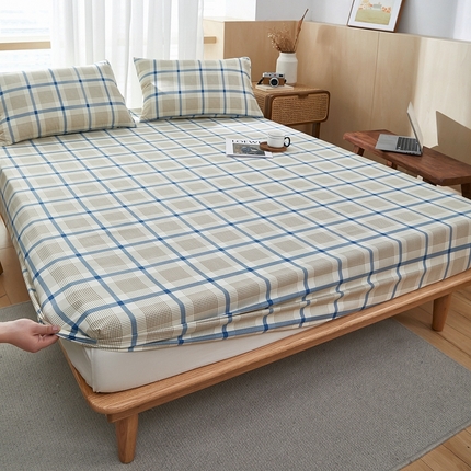 91家纺网 家纺一手货源 找家纺 （总）蕾诺家纺 2023新款无印风单层床笠