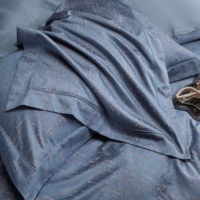 91家纺网 家纺一手货源 找家纺 （总）OL家纺 2023新款轻奢风100支双股色织大提花床单款四件套