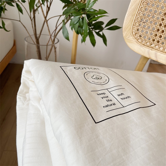 91家纺网 家纺一手货源 找家纺 （总）安莱生活 2023新款A类全棉母婴级原棉大豆被 夏被