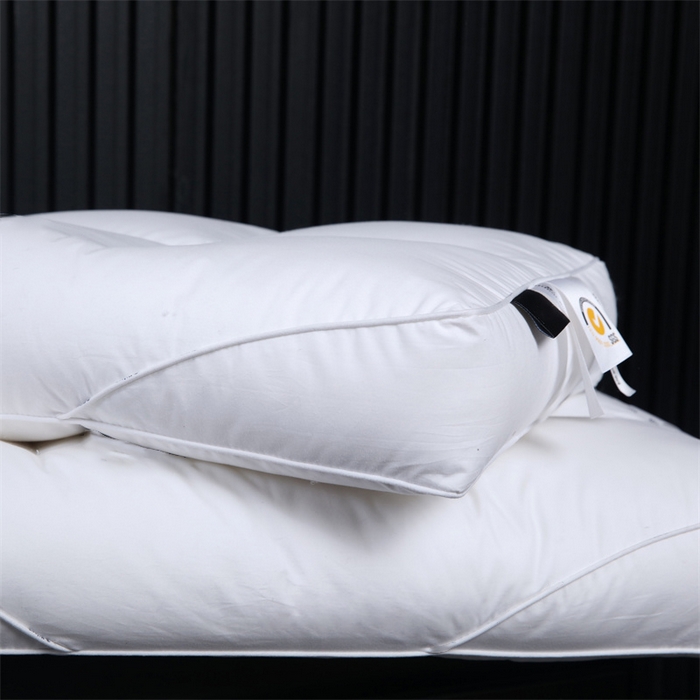 91家纺网 家纺一手货源 找家纺 （总）糖果枕芯 2023新款全棉酒店六分区三防枕芯宾馆民宿专用 48*74cm