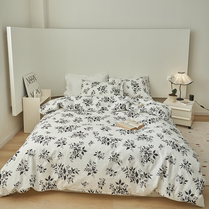 91家纺网 家纺一手货源 找家纺 （总）窝米 2023夏季新品13370全棉四件花卉风系列