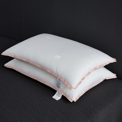 91家纺网 家纺一手货源 找家纺 乐可 2023新款真丝蛋白蚕蛹枕 真丝蛋白蚕蛹枕-白色【单只装】