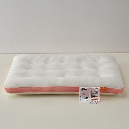 91家纺网 家纺一手货源 找家纺 乐可 2023新款科技网眼枕 科技网眼枕-粉色【单只装】