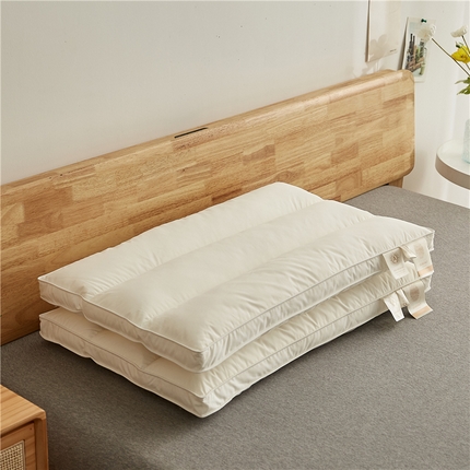 91家纺网 家纺一手货源 找家纺 乐可 2023新款A类全棉蚕咝枕 A类全棉蚕咝枕-成人低枕【一对装】