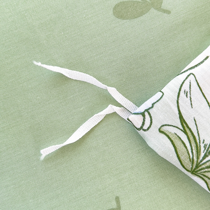 91家纺网 家纺一手货源 找家纺 芃成家纺 2023新款全棉13070卡通印花学生三件套 花园兔