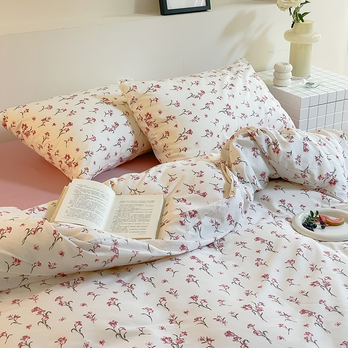 91家纺网 家纺一手货源 找家纺 （总）窝米 2023夏季新品13370全棉四件花卉风系列