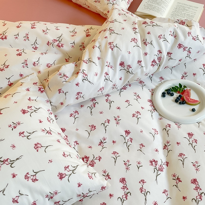 91家纺网 家纺一手货源 找家纺 （总）窝米 2023夏季新品13370全棉四件花卉风系列