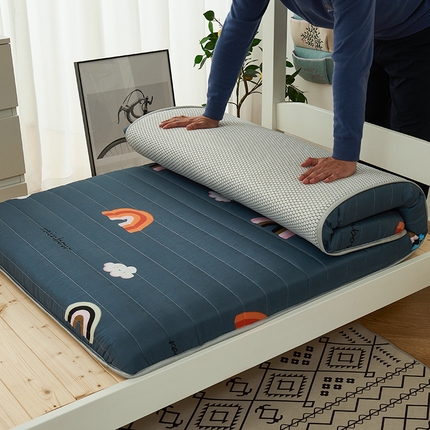 91家纺网 家纺一手货源 找家纺 （总）元昊床垫 2025新款柔软透气亲肤磨毛克重加厚学生床垫