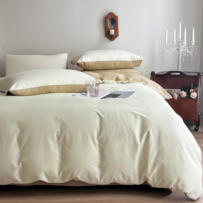 91家纺网 家纺一手货源 找家纺 （总）艾迪尚家纺 2025新款100s生态全棉纯色磨毛四件套