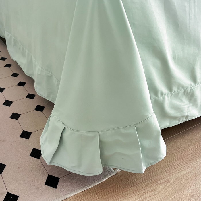 91家纺网 家纺一手货源 找家纺 （总）艾迪尚家纺 2025新款100s生态全棉纯色磨毛单品床单