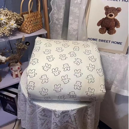 91家纺网 家纺一手货源 找家纺 （总）花西夫人 2023新款全棉纯棉花边空调被夏被夏凉被