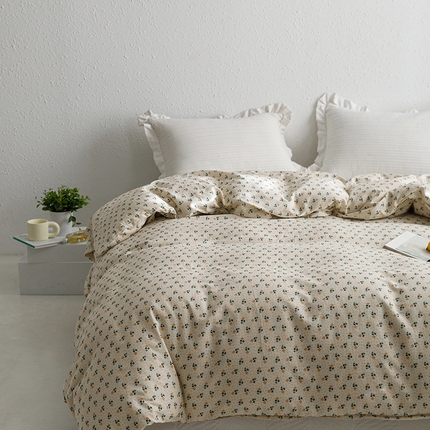 91家纺网 家纺一手货源 找家纺 （总）8小时家纺 2023新款40s全棉双层纱单品系列-单被套