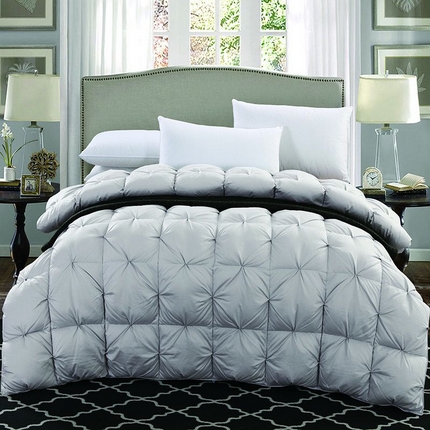 91家纺网 家纺一手货源 找家纺 （总）御眠纺 2024新款柔赛丝扭花95羽绒被加厚冬被可定做斤数