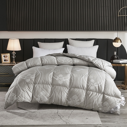 91家纺网 家纺一手货源 找家纺 （总）御眠纺 2024新款提花款羽绒被子被芯