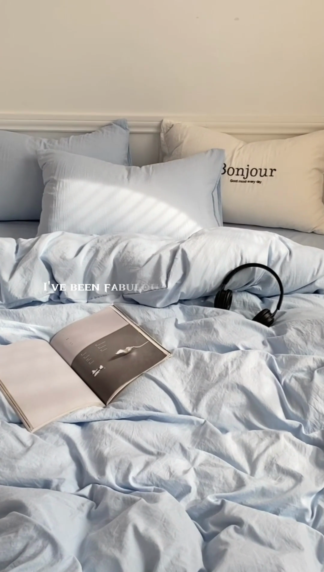 91家纺网 家纺一手货源 找家纺 雨帆家纺 2023新款ins风超柔水洗棉四件套 ins蓝精灵