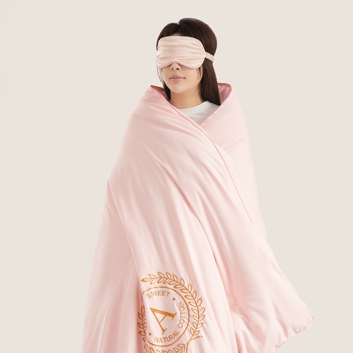 91家纺网 家纺一手货源 找家纺 美梦里2023新款A类母婴级生态原棉刺绣棉花被冬被芯夏被子 芙蓉玉