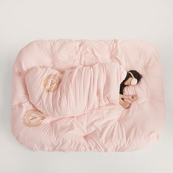 91家纺网 家纺一手货源 找家纺 美梦里2023新款A类母婴级生态原棉刺绣棉花被冬被芯夏被子 芙蓉玉