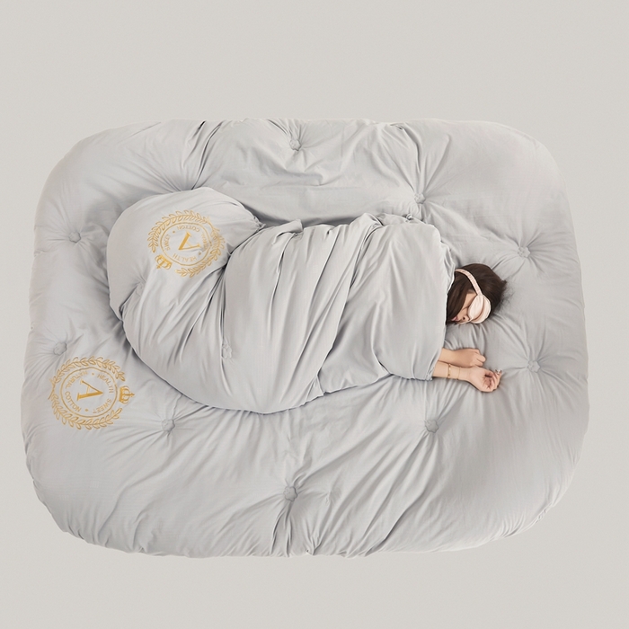 91家纺网 家纺一手货源 找家纺 美梦里2023新款A类母婴级生态原棉刺绣棉花被冬被芯夏被子 雅致灰