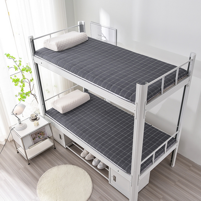 91家纺网 家纺一手货源 找家纺 亿丁点床垫 2023新款全棉可拆洗防滑款海棉垫5cm 秀丽-黑