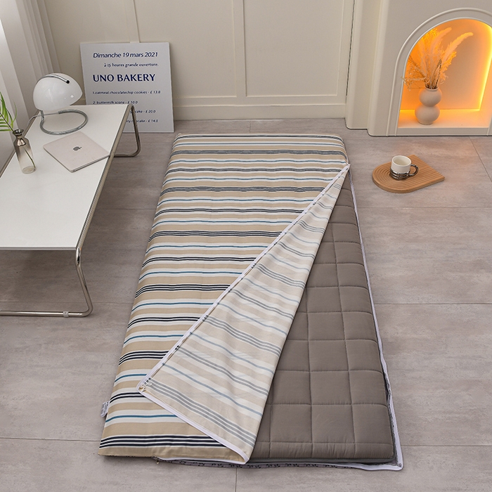 91家纺网 家纺一手货源 找家纺 亿丁点床垫 2023新款全棉可拆洗防滑款海棉垫5cm 深海印记