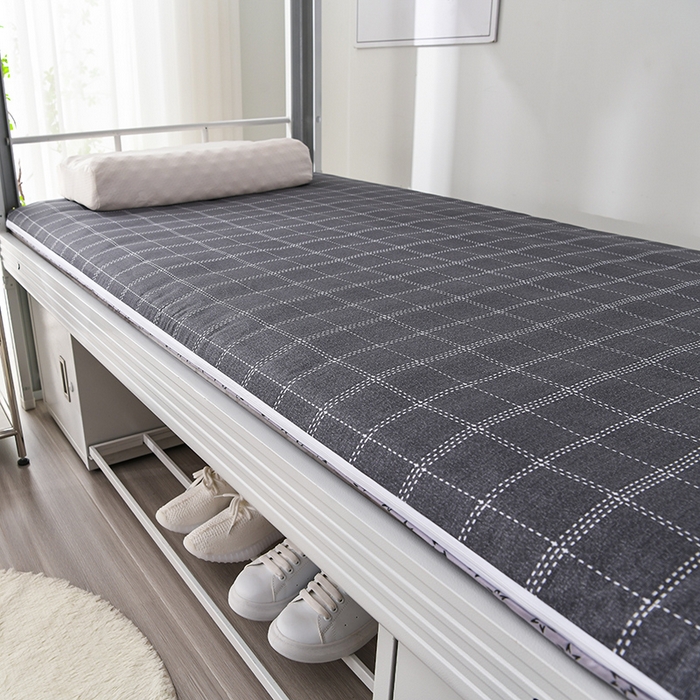 91家纺网 家纺一手货源 找家纺 亿丁点床垫 2023新款全棉可拆洗防滑款海棉垫5cm 秀丽-黑