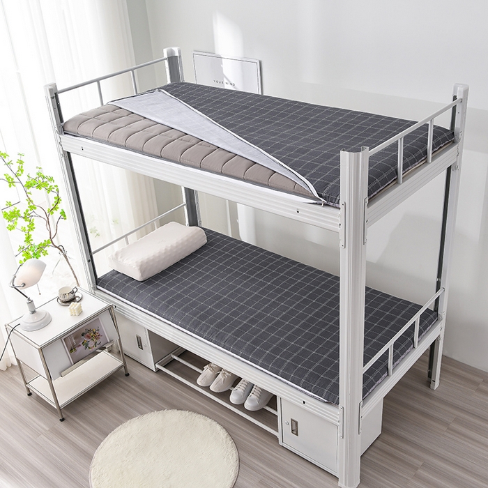 91家纺网 家纺一手货源 找家纺 亿丁点床垫 2023新款全棉可拆洗防滑款海棉垫5cm 秀丽-黑