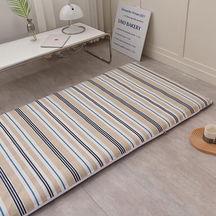 91家纺网 家纺一手货源 找家纺 亿丁点床垫 2023新款全棉可拆洗防滑款海棉垫5cm 深海印记