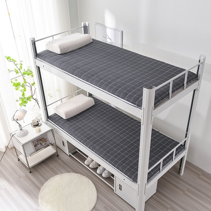 91家纺网 家纺一手货源 找家纺 亿丁点床垫 2023新款全棉可拆洗防滑款海棉垫5cm 秀丽-黑