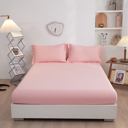 91家纺网 家纺一手货源 找家纺 （总）钰伶 2025新款纯色13372斜纹喷气纯棉单品床笠