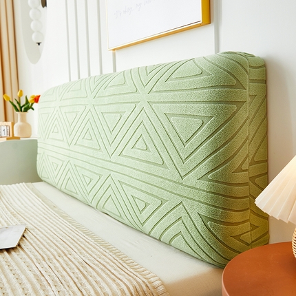 91家纺网 家纺一手货源 找家纺 （总）逐日沙发套 2023新款纯色提花床头罩系列汇总