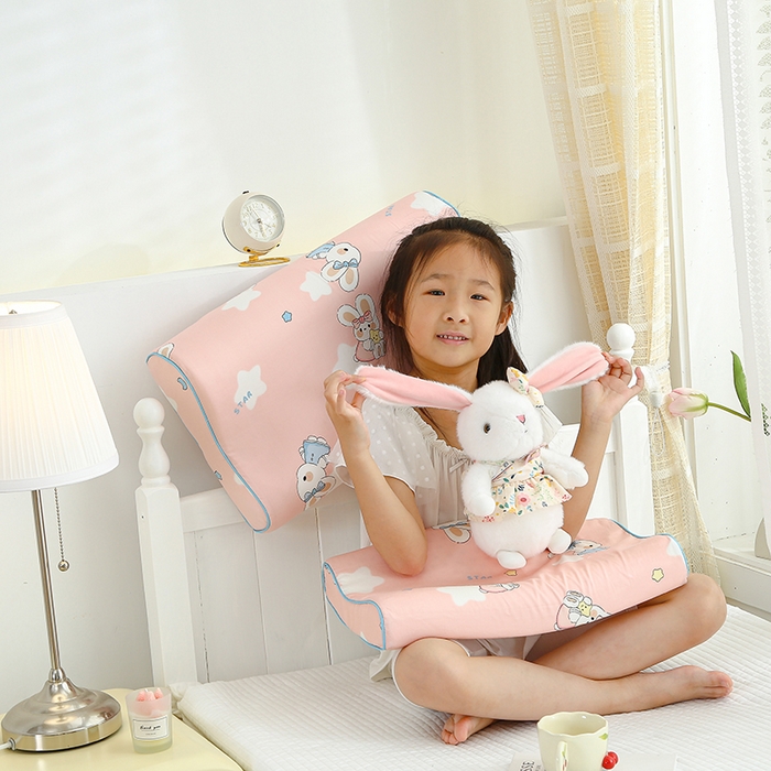 91家纺网 家纺一手货源 找家纺 （总）良佐生活 2023新款A类全棉儿童乳胶枕头枕芯