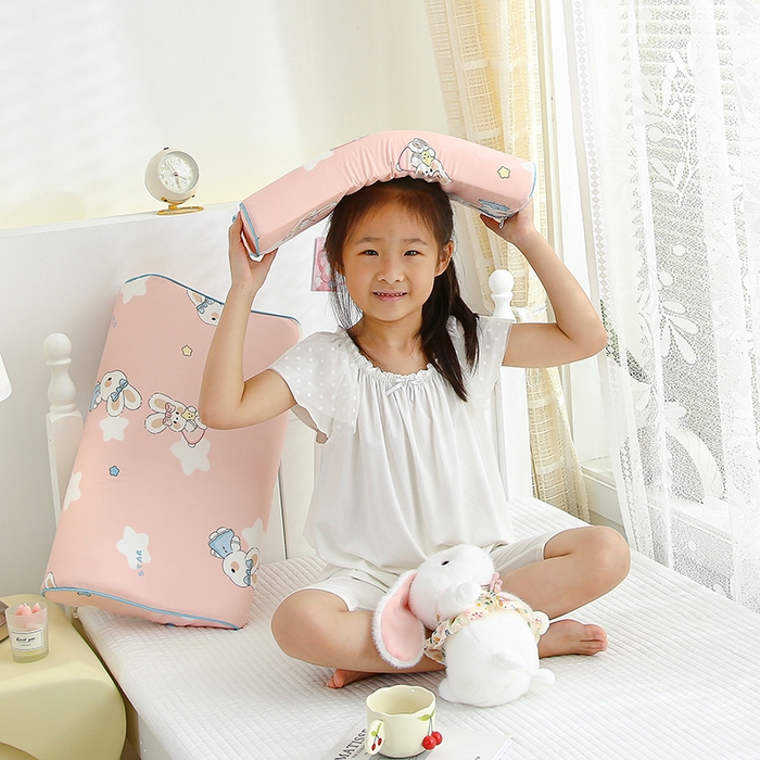 91家纺网 家纺一手货源 找家纺 （总）良佐生活 2023新款A类全棉儿童乳胶枕头枕芯