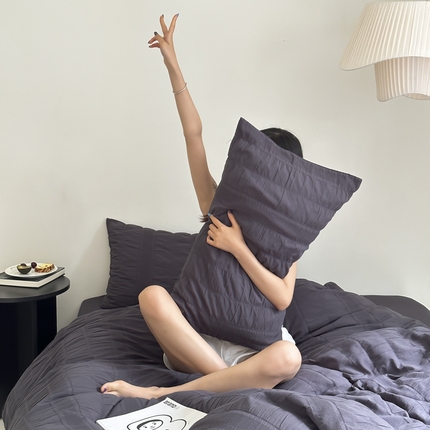 91家纺网 家纺一手货源 找家纺 （总）例外Home 2023新款全棉玛奇朵系列四件套