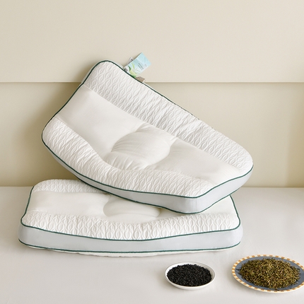 睡眠频道 2023新款茶芯语系列 枕头枕芯 茶心语功能枕48*74cm