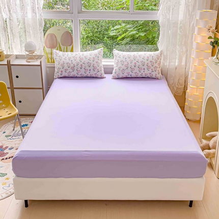 91家纺网 家纺一手货源 找家纺 优选良品 2025直播爆款超柔水洗棉双层纱学生宿舍单床单 芳华