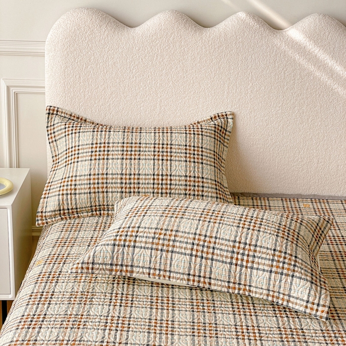 91家纺网 家纺一手货源 找家纺 40支全棉夹棉绗缝13372简约款印花多功能床盖夏被凉席 切尔西