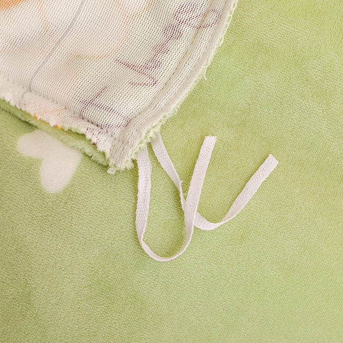 91家纺网 家纺一手货源 找家纺 新款230克高克重印花牛奶绒单被套定制定做尺寸 花海