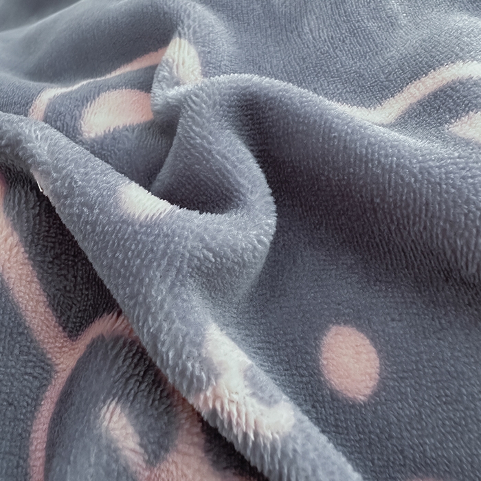 91家纺网 家纺一手货源 找家纺 新款230克高克重印花牛奶绒单被套定制定做尺寸 可爱熊