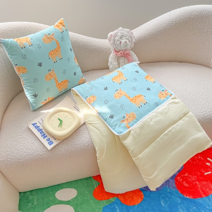 91家纺网 家纺一手货源 找家纺 （总）番茄+ 2023新款多功能磨毛亲肤抱枕被