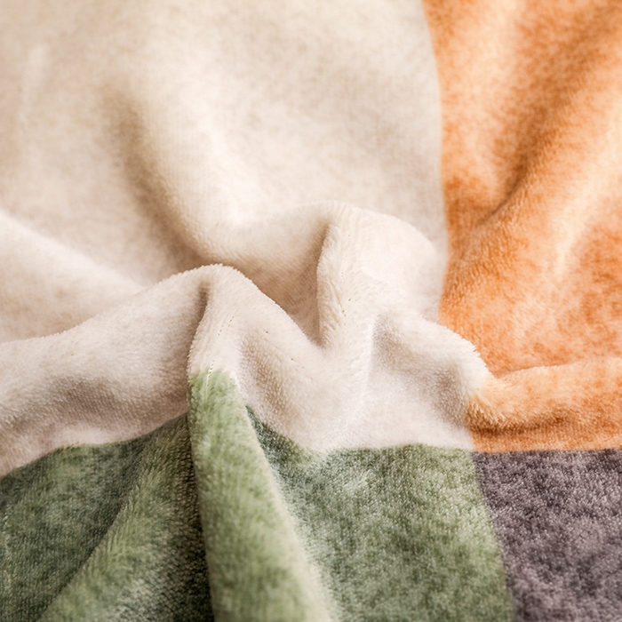 91家纺网 家纺一手货源 找家纺 新款230克印花牛奶绒床单定制定做尺寸  格调