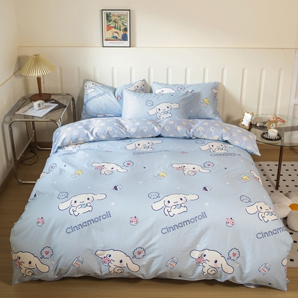 博雅 2023新款三丽鸥卡通全棉四件套系列--第二批 甜品玉桂狗