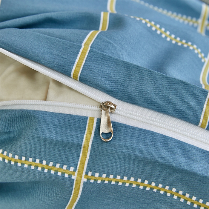 91家纺网 家纺一手货源 找家纺 杜先生 2023新款13372学生宿舍三件套纯棉三件套床单款 露西-绿