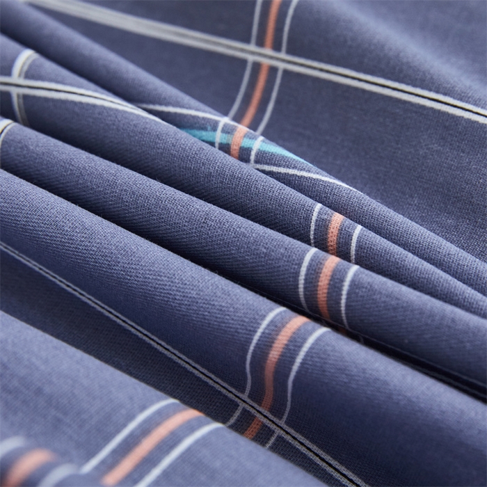 91家纺网 家纺一手货源 找家纺 杜先生 2023新款13372学生宿舍三件套纯棉三件套床单款 格林物语-蓝