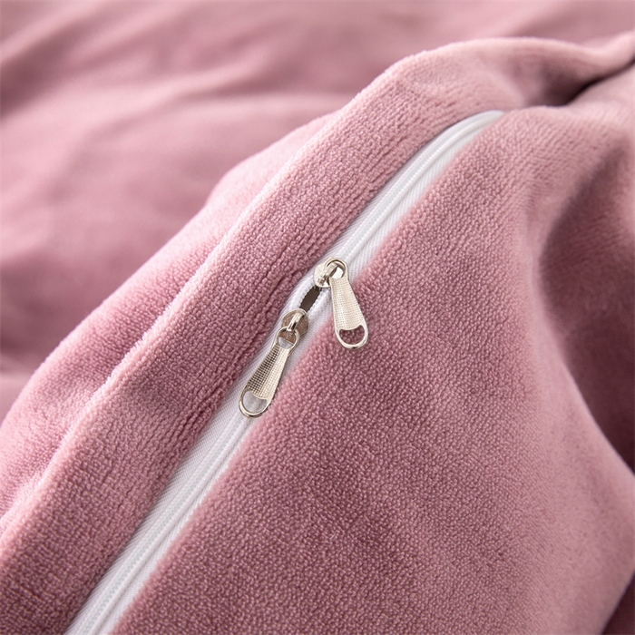 91家纺网 家纺一手货源 找家纺 优姿家纺 2024新款加厚全消光牛奶棉印花四件套 香芋紫