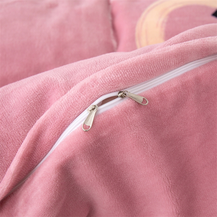 91家纺网 家纺一手货源 找家纺 优姿家纺 2024新款加厚全消光牛奶棉印花四件套 圈点时尚