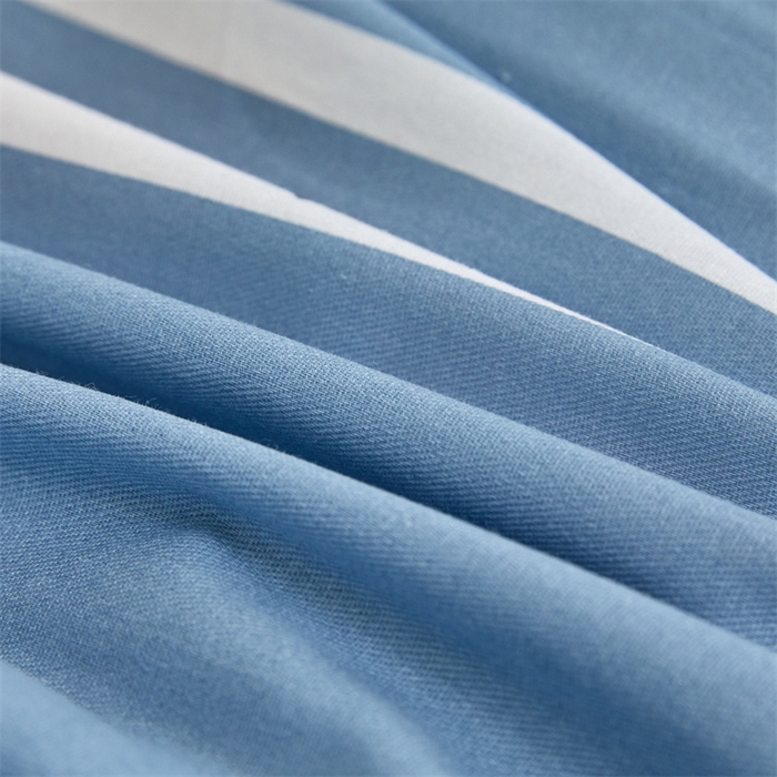 91家纺网 家纺一手货源 找家纺 杜先生 2023新款13372学生宿舍三件套纯棉三件套床单款 新都时尚-蓝