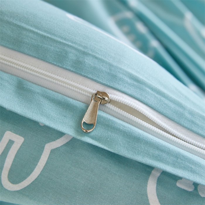 91家纺网 家纺一手货源 找家纺 杜先生 2023新款13372学生宿舍三件套纯棉三件套床单款 波比兔-绿